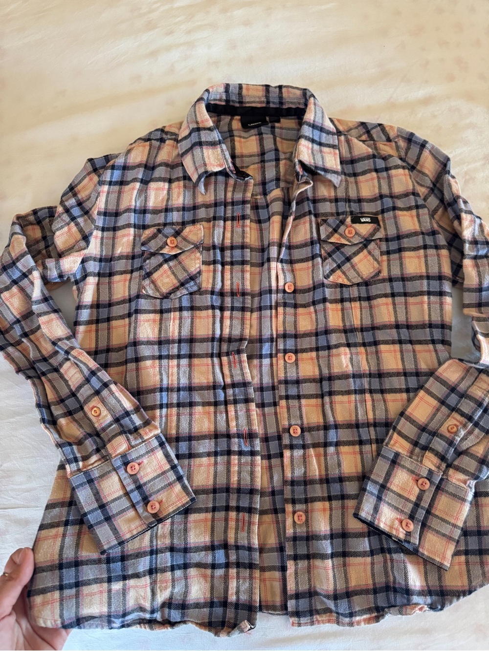 Vans flannel size SMALL